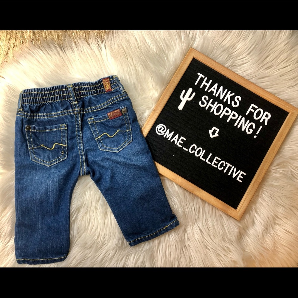 7 For All Mankind Infant Jeans 0-3 Months